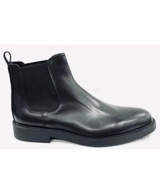 Stivaletto uomo, nero - Pelle - Made in Italy
