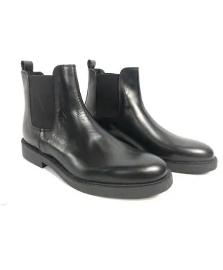 Stivaletto uomo, nero - Pelle - Made in Italy