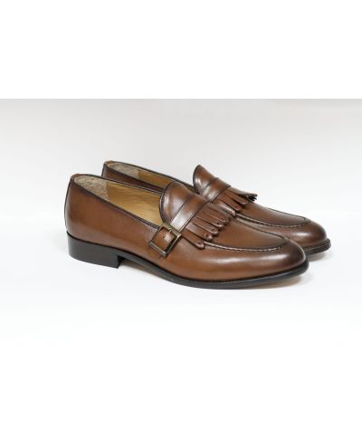 Mocassini uomo, marrone chiaro - Getty - Made in italy