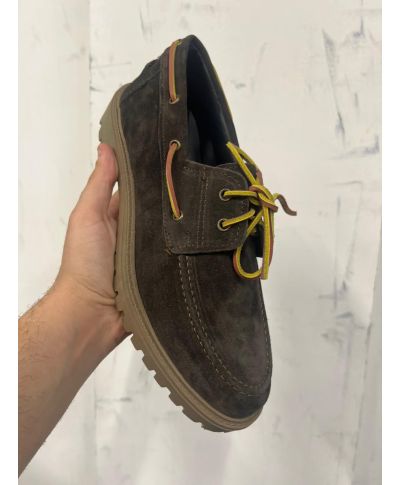 Scarpa allacciata uomo, invernale - Timber - Vera pelle