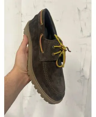 Scarpa allacciata uomo, invernale - Timber - Vera pelle