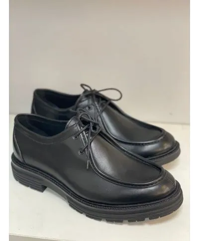 Stringate uomo in vera pelle, Made in Italy - Prof