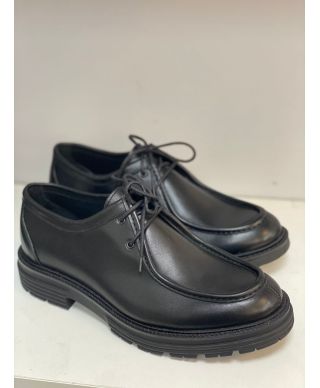 Stringate uomo in vera pelle, Made in Italy - Prof