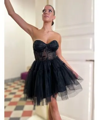 Abito diciottesimo con coda staccabile - Hura - Vestiti diciottesimo online - Gogolfun.it