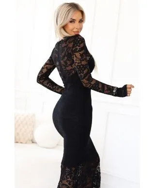 Vestito lungo elegante con maniche lunghe - Noemi - Vestiti donna online - Gogolfun.it