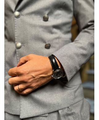 Giacca doppiopetto, grigia - PAUL MIRANDA