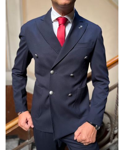 Giacca doppio petto, blu - PAUL MIRANDA - Abbigliamento uomo online - Gogolfun.it