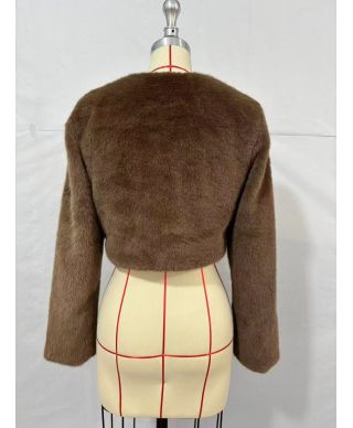 Pellicciotto corto, copri spalle - Puff