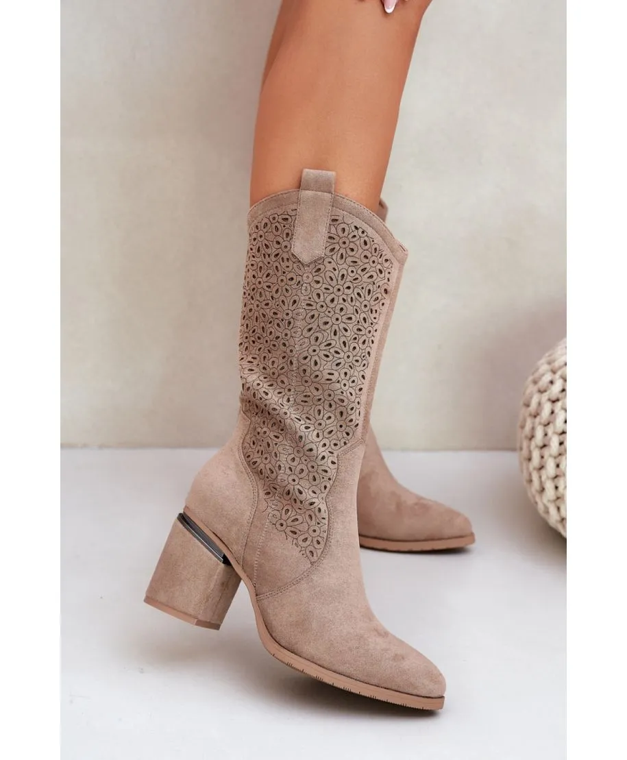  Stivali openwork model 218494 Step in style 