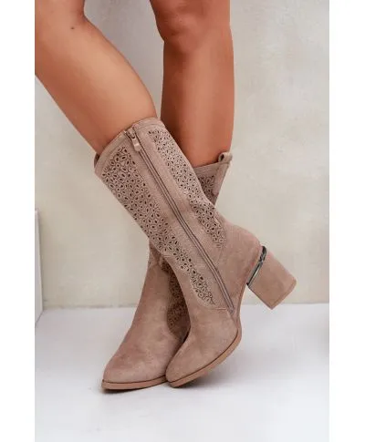  Stivali openwork model 218494 Step in style 