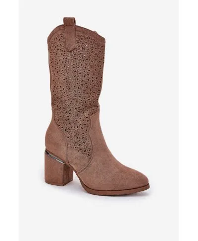  Stivali openwork model 218495 Step in style 