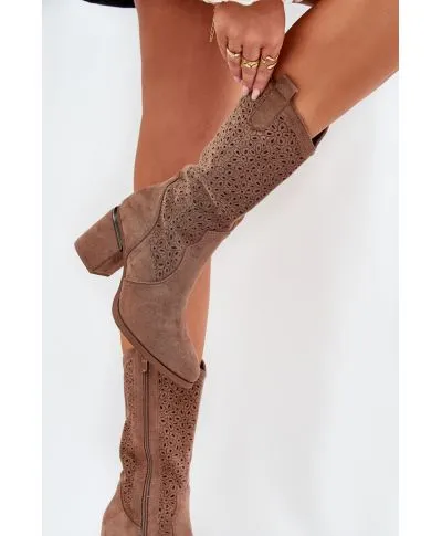  Stivali openwork model 218495 Step in style 