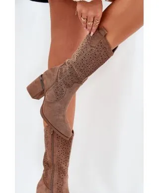  Stivali openwork model 218495 Step in style 