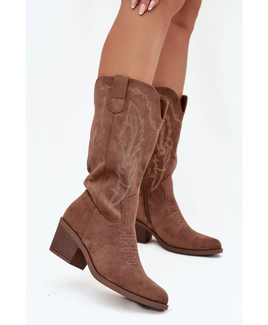 Stivali con tacco model 218487 Step in style 