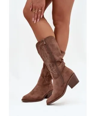  Stivali con tacco model 218487 Step in style 