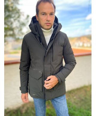 Giubbotto invernale verde - Moscow - Giubbotti uomo online - Gogolfun.it