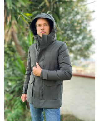 Giubbotto invernale verde - Moscow - Giubbotti uomo online - Gogolfun.it