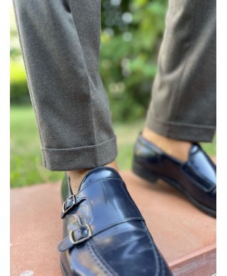 Pantaloni uomo, vita alta -Andrea - Made in Italy - Vestibilità moderna - Paul Miranda