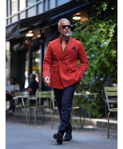 Giacca doppiopetto uomo - Pablo - Blazer invernale