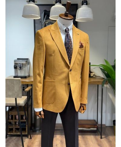 Giacca in velluto a coste - Kasimiro - Elasticizzato