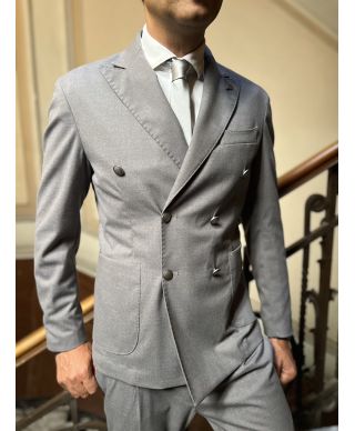 Abito doppiopetto uomo, bottoni particolari - Napoli - Paul Miranda