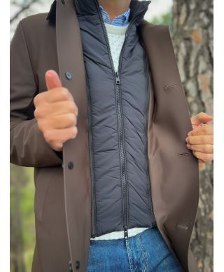 Trench uomo invernale marrone - Livigno