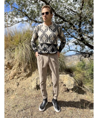 Maglione uomo fantasia - Paul Miranda - Abbigliamento uomo online - Gogolfun.it