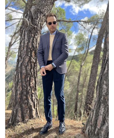 Giacca uomo fantasia - Hero - Giacche e blazer uomo - Gogolfun.it