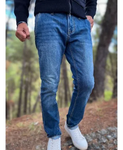 Jeans uomo slim - Paolo - Abbigliamento uomo online - Gogolfun.it