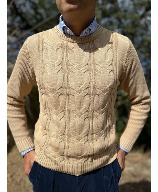 Maglione uomo a treccia - Lucas