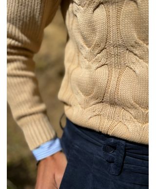 Maglione uomo a treccia - Lucas