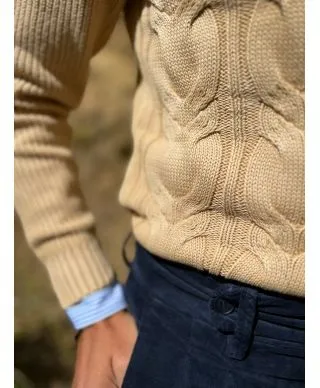 Maglione uomo a treccia - Lucas