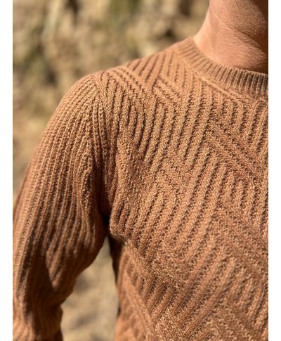 Maglione uomo marrone - Cris - Abbigliamento uomo online - Gogolfun.it