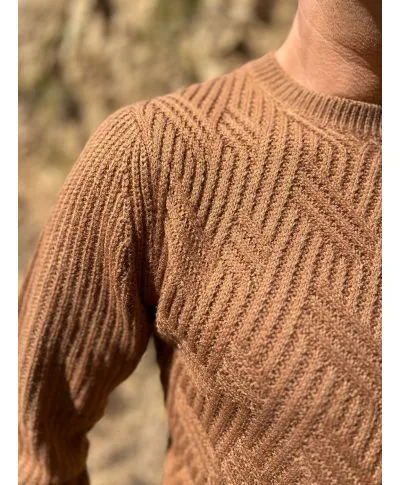 Maglione uomo marrone - Cris - Abbigliamento uomo online - Gogolfun.it