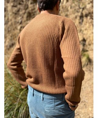 Maglione uomo marrone -Cris