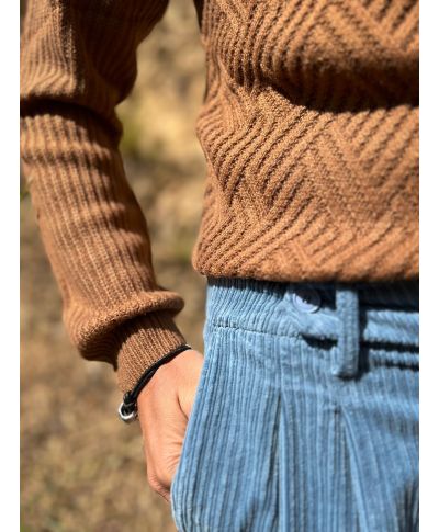 Maglione uomo marrone - Cris - Abbigliamento uomo online - Gogolfun.it
