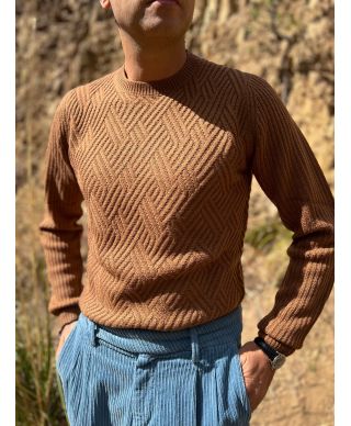 Maglione uomo marrone - Cris - Abbigliamento uomo online - Gogolfun.it