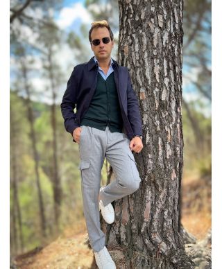 Cardigan verde con bottoni - Kite - Abbigliamento uomo online - Gogolfun.it