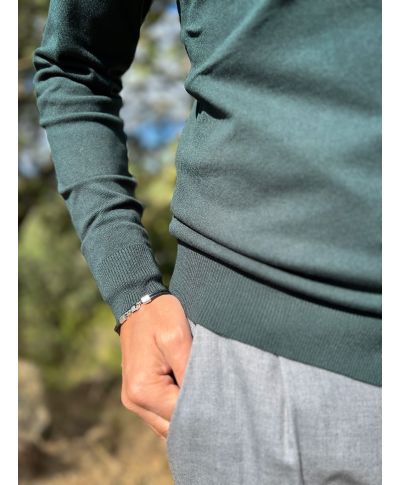 Cardigan verde con bottoni - Kite - Abbigliamento uomo online - Gogolfun.it