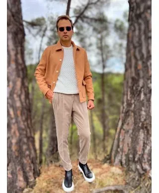 Pantaloni uomo in velluto liscio - Paul Miranda - Abbigliamento uomo online - Gogolfun.it