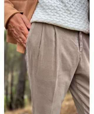 Pantaloni uomo in velluto liscio - Paul Miranda - Abbigliamento uomo online - Gogolfun.it
