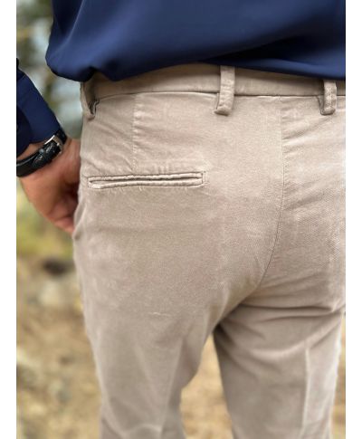 Pantaloni uomo in velluto liscio - Paul Miranda - Abbigliamento uomo online - Gogolfun.it