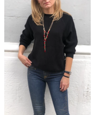 Pullover donna, nero