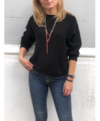 Pullover donna, nero