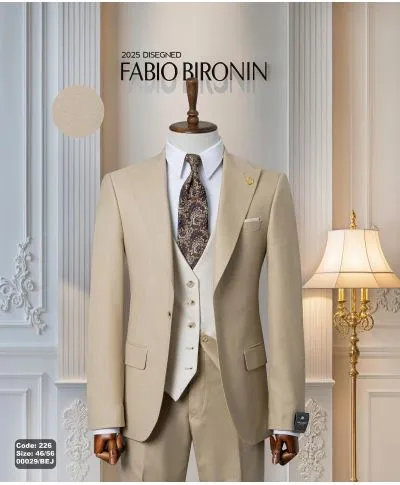 Abito uomo, con gilet reversibile - Tony