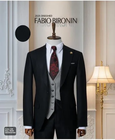 Abito uomo, con gilet reversibile - Tony