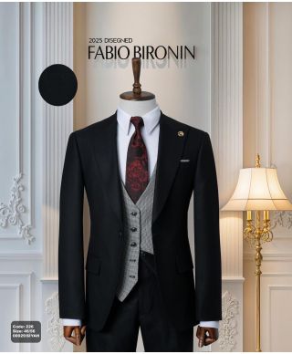 Abito uomo, con gilet reversibile - Tony