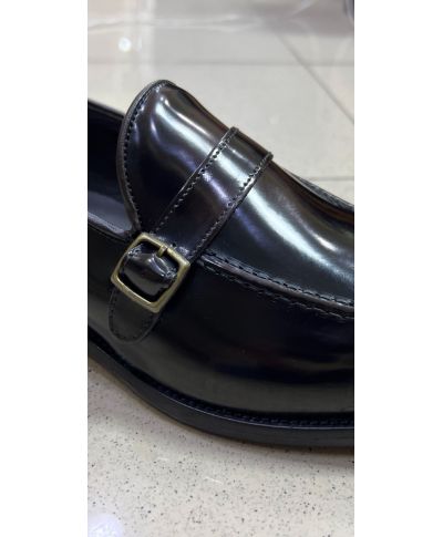 Mocassini con fibbia, castagno - Henrik - Scarpe uomo online - Goglfun.it