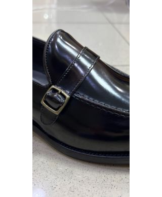 Mocassini con fibbia, castagno - Henrik - Scarpe uomo online - Goglfun.it