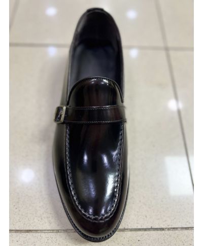 Mocassini con fibbia, castagno - Henrik - Scarpe uomo online - Goglfun.it